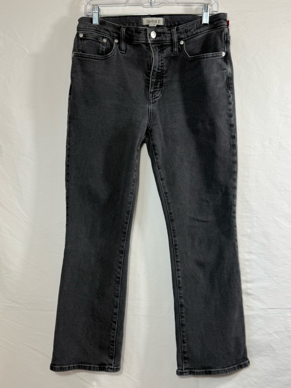 Madewell Black Flare Jeans